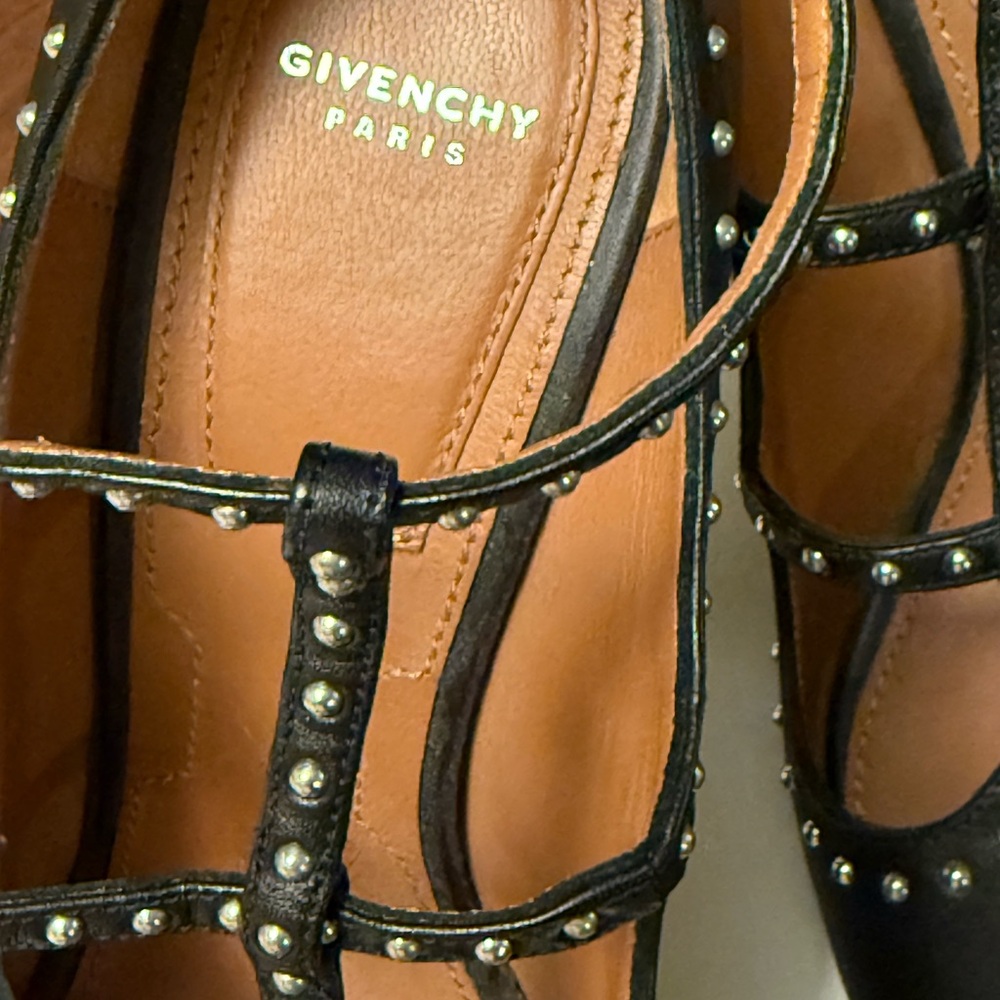 Givenchy Studded Black Heels - Picture 5 of 8